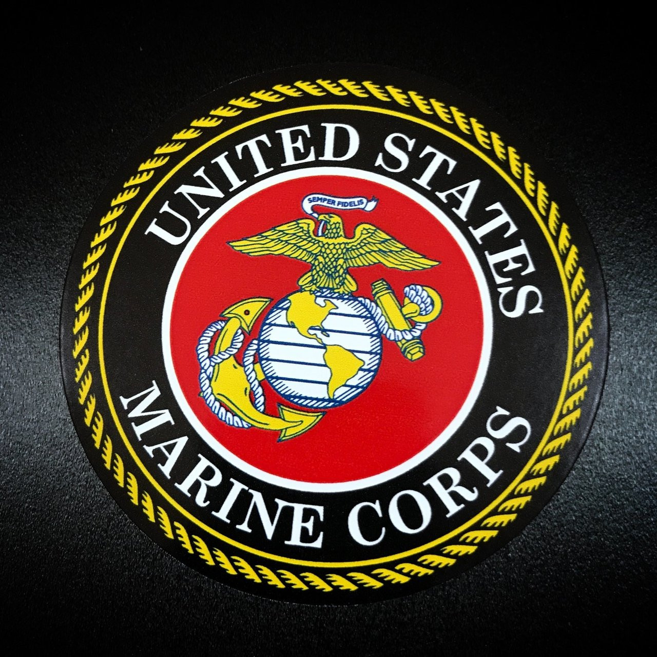 United States Marine Corps circle - Sticker