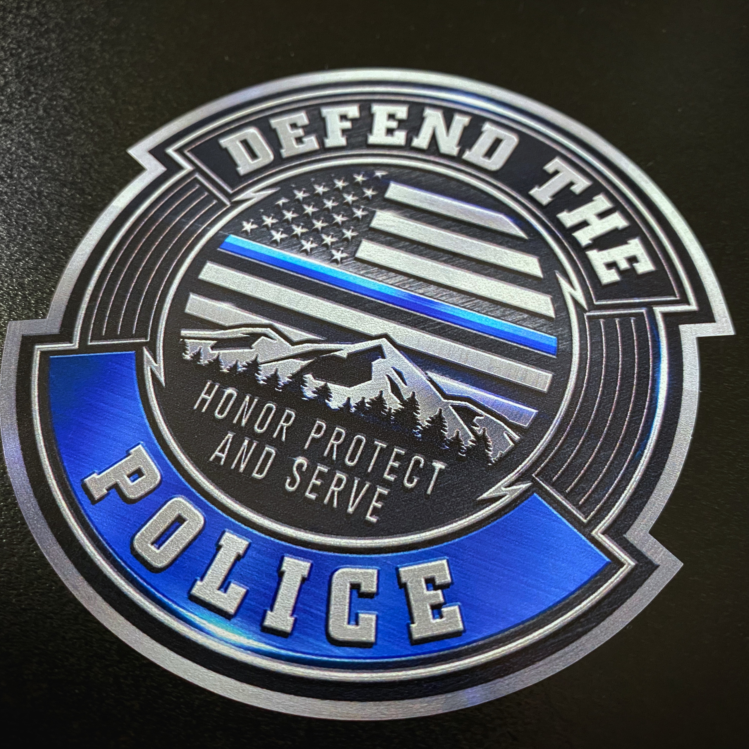 Defend The Police - Sticker