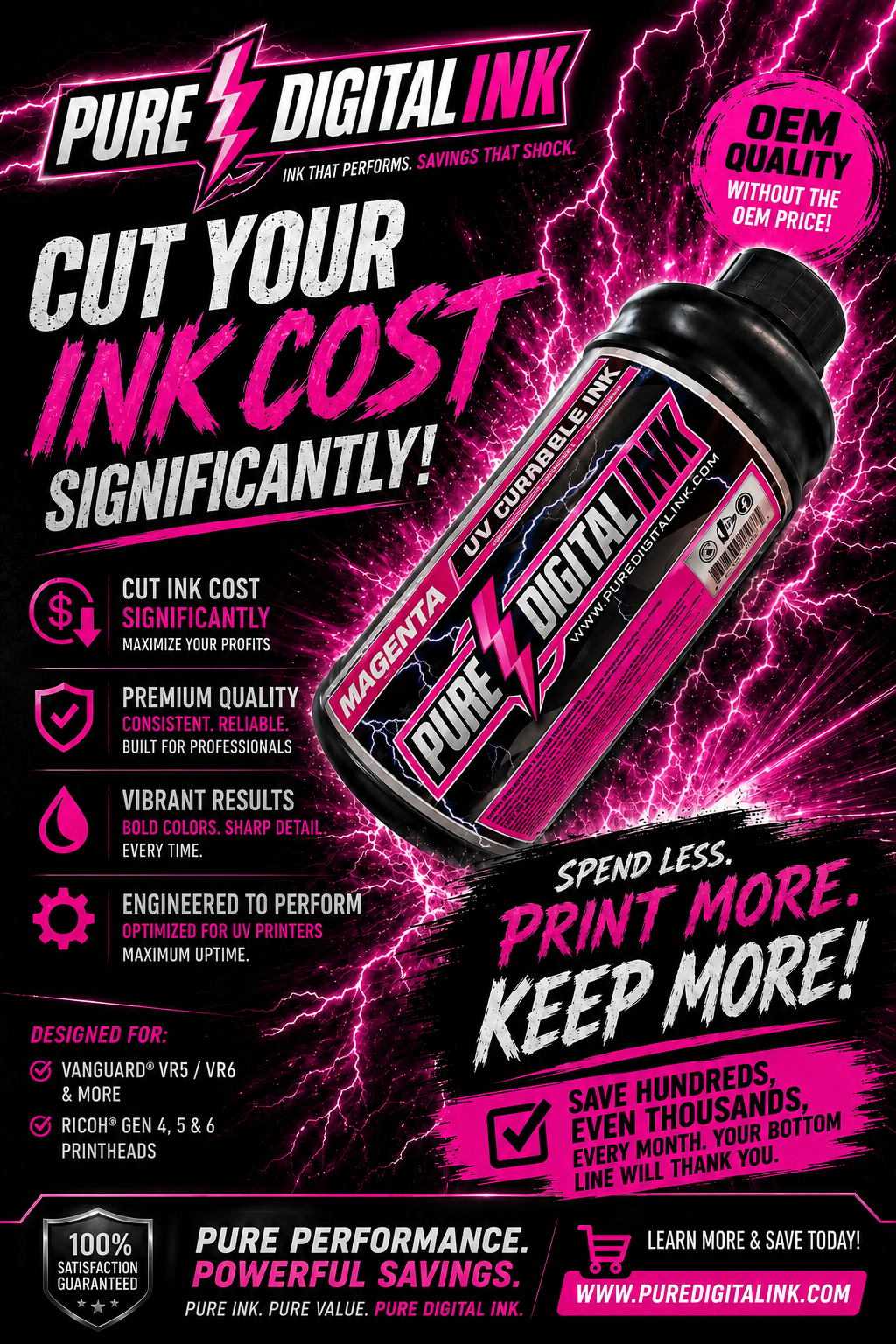 Pure Digital Ink Magenta 1 Liter product image 3